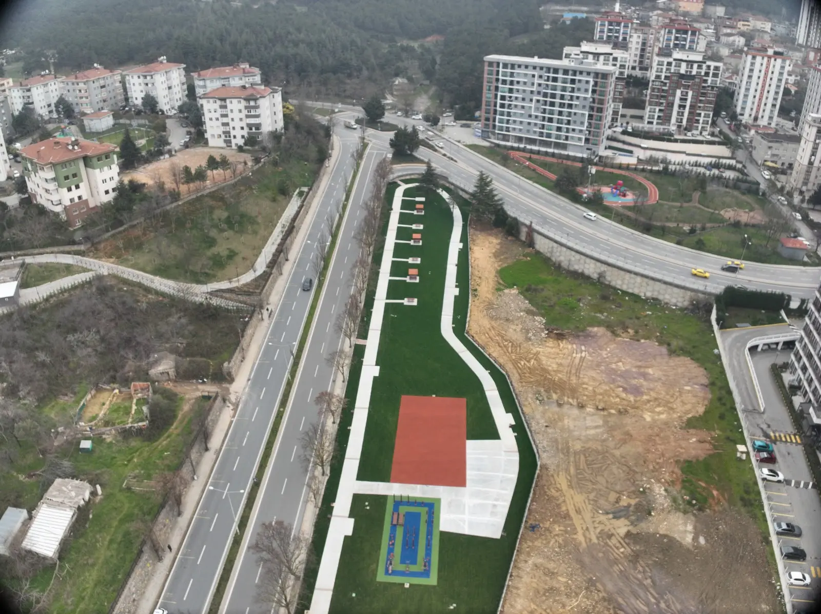 Kartal Şehit Aydın Çelik Parkı Yapım İşi - 9